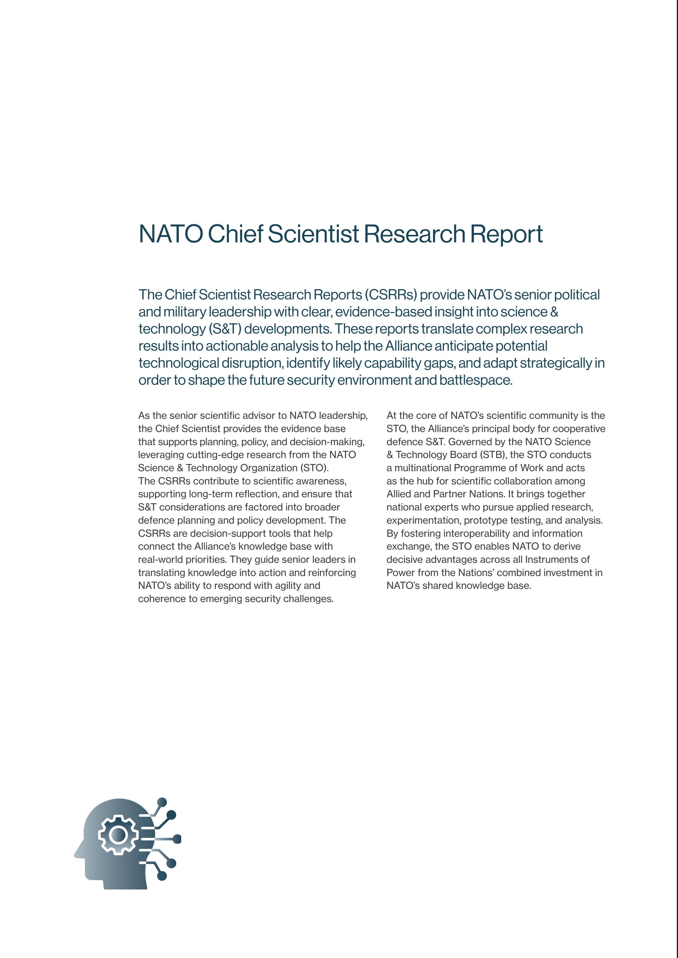 Foreword spread — Cognitive Warfare
