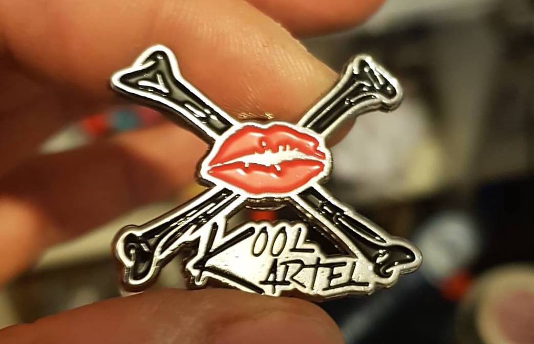 The Parlor Case Kool Kartel: Logo Design pin